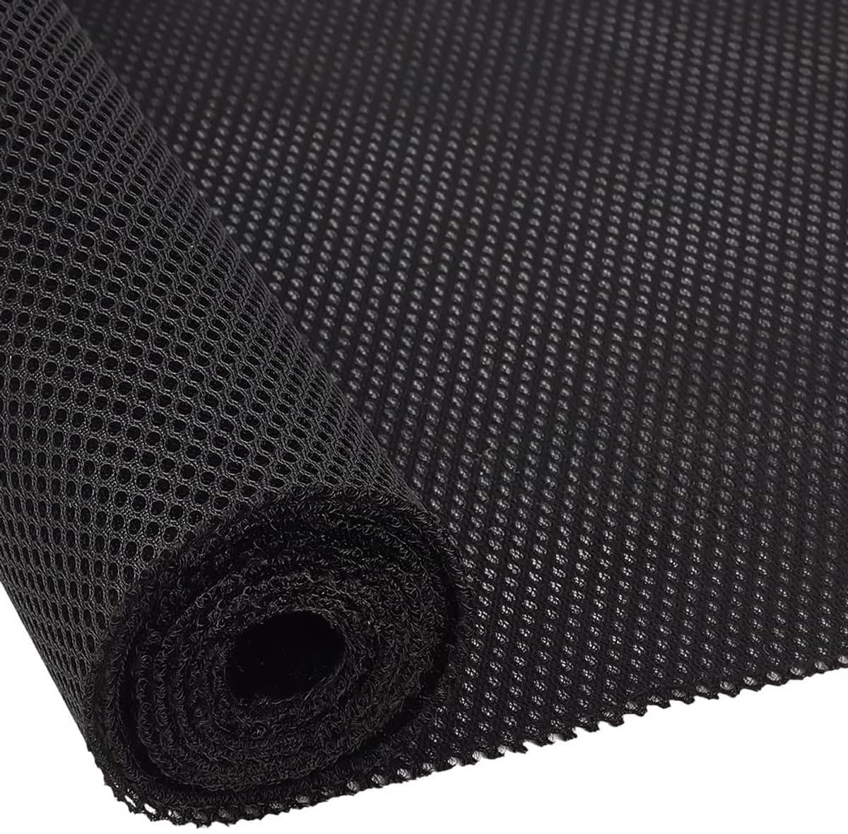 Dailygoods - Zwart Speaker Mesh Doek 1,4 m x 50 cm voor Luidsprekers en Audio Panelen