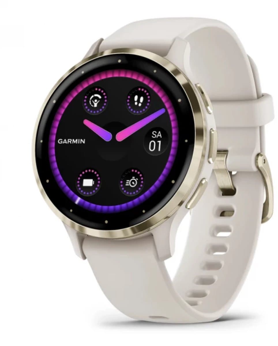 Garmin Venu 3S Goud/Wit