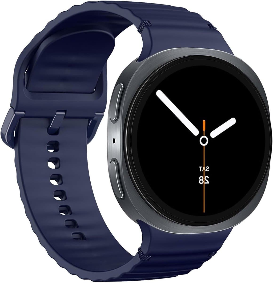 Silicone Sport Armband voor Samsung Galaxy Watch 8 en 8 Classic - Snelle Bevestiging, 40mm, 44mm, 46mm, Geschikt voor Dames en Heren