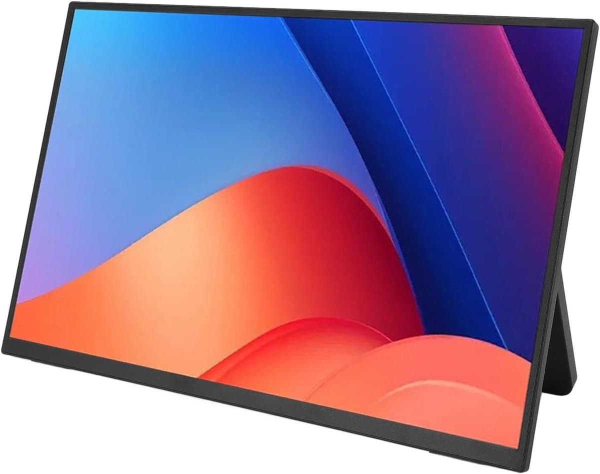 Draagbare Monitor - Extern Scherm - Productiviteit Verhogen - 2K IPS Beeldkwaliteit - 133 Inch - Zwart