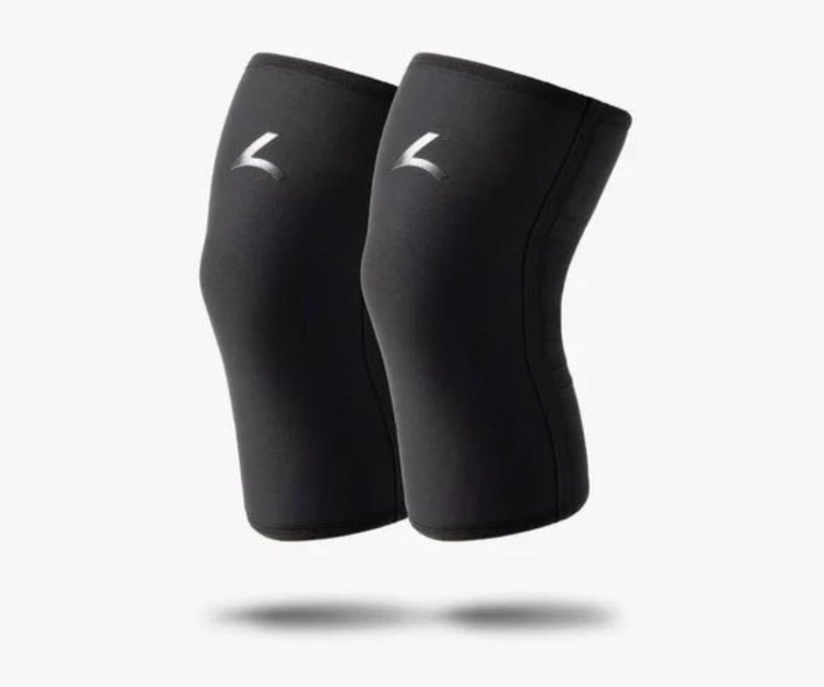 Reeva Knee Sleeves Powerlifting 7mm - Maat S - Knie Brace geschikt voor Powerlifting, Fitness en Gewichtheffen