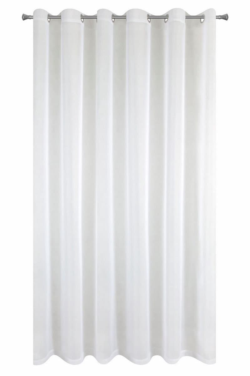 Eurofirany Lucy - Gordijn op Ringen - 200x250 cm - Wit - Polyester