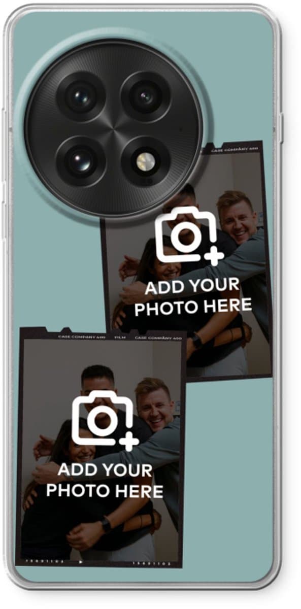 Gepersonaliseerd - Case Company® - Hoesje geschikt voor OnePlus 13 hoesje - Polaroid Zwart - Soft Cover Telefoonhoesje - Bescherming aan alle Kanten en Schermrand
