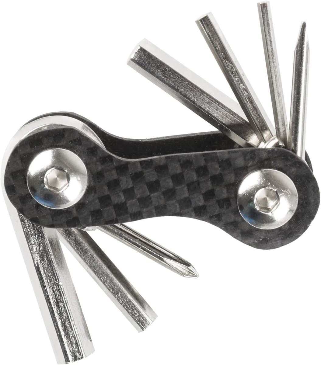 M-WAVE mini-vouwgereedschapsset, zwart