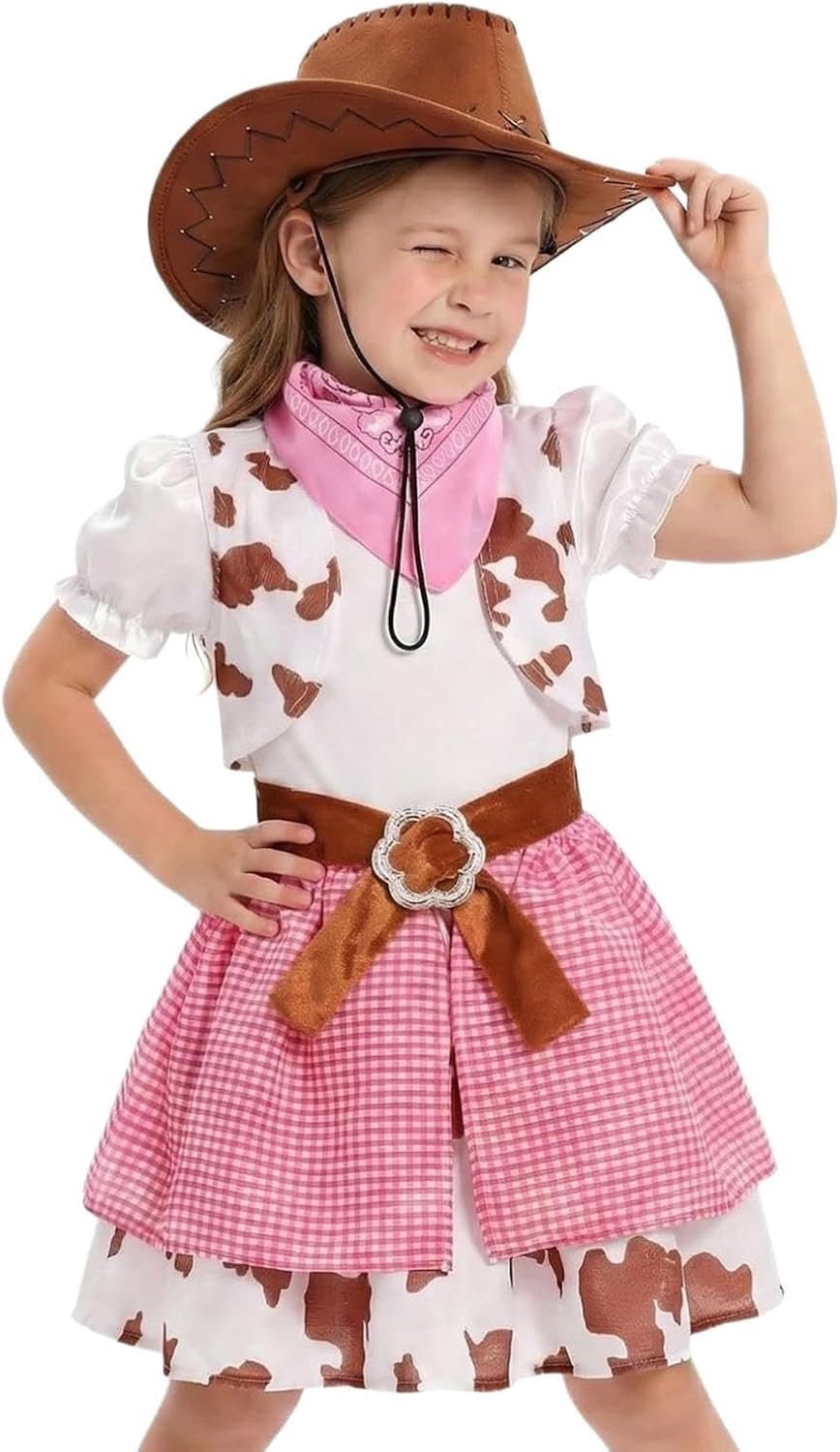 Kinderen Cowgirl Outfit Halloween Aankleden Cosplay
