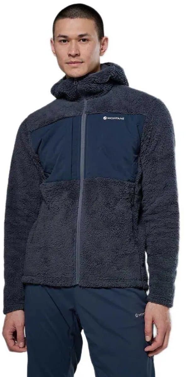 Montane Caldus 2.0 Xt Fleece Met Kap Blauw M Man