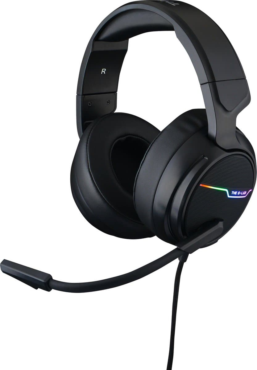 The G-Lab Korp Thallium RGB Surround Gaming Headset - USB - Windows