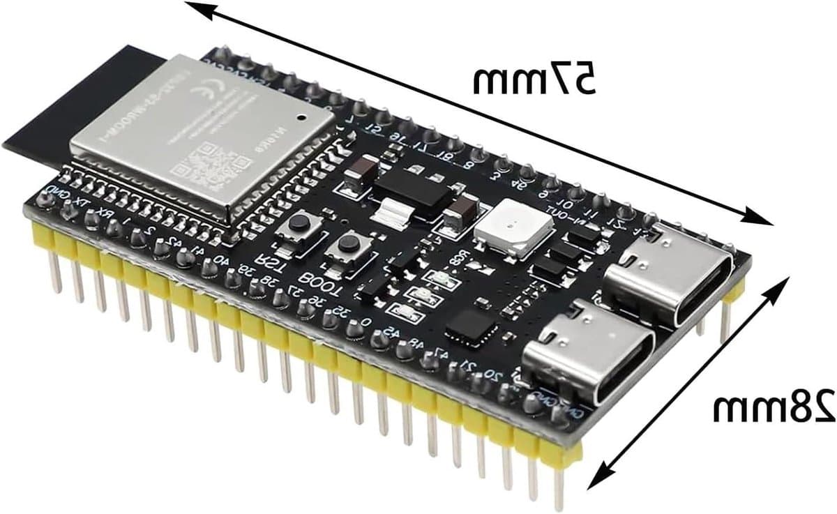 2 stuks WROOM-1-N16R8 ESP32-S3-DevKitC-1 ontwikkelingsboards met wifi Bluetooth 5.0 compatibel met Arduino