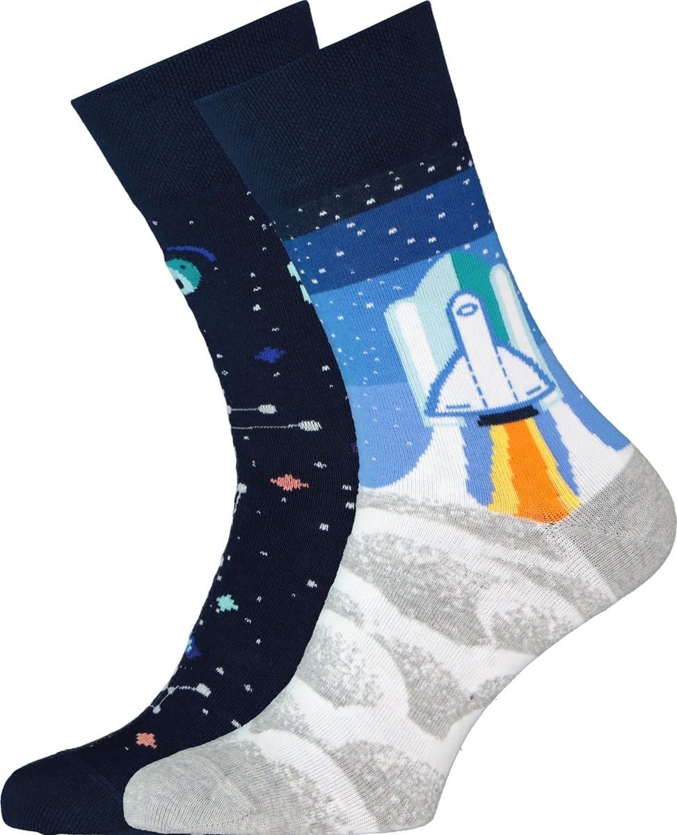 Many Mornings unisex sokken Space Trip - Unisex - Maat: 43 - 46