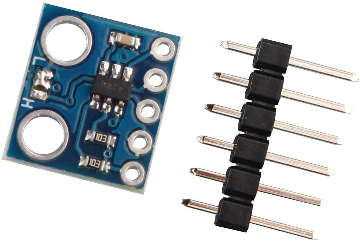 Allecto - MCP4725 DAC Module - I2C Breakout Module - Ontwikkelbord Interface - DA Converter Module - Hoge nauwkeurigheid - Compact ontwerp - Geschi...