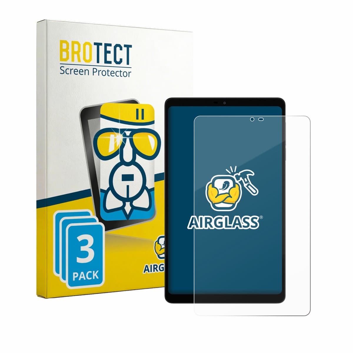 Screenprotector 3 Stuks voor Alldocube iPlay 60 mini Beschermglas transparant