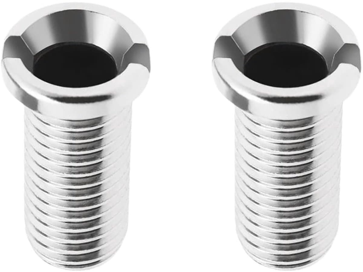 Dailygoods- Gootsteenzeef 2 Stuks - Afvoerzeef 25 mm - Roestvrij Staal - Schroef M12 - Duurzaam - Geschikt voor Keukenspoelmanden