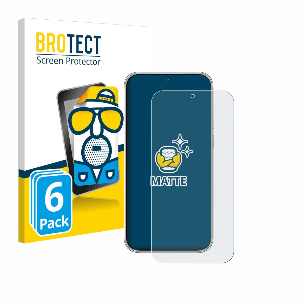 BROTECT - Screenprotector voor Huawei Mate 70 Air - Folie Beschermfolie matte 6 Stuks
