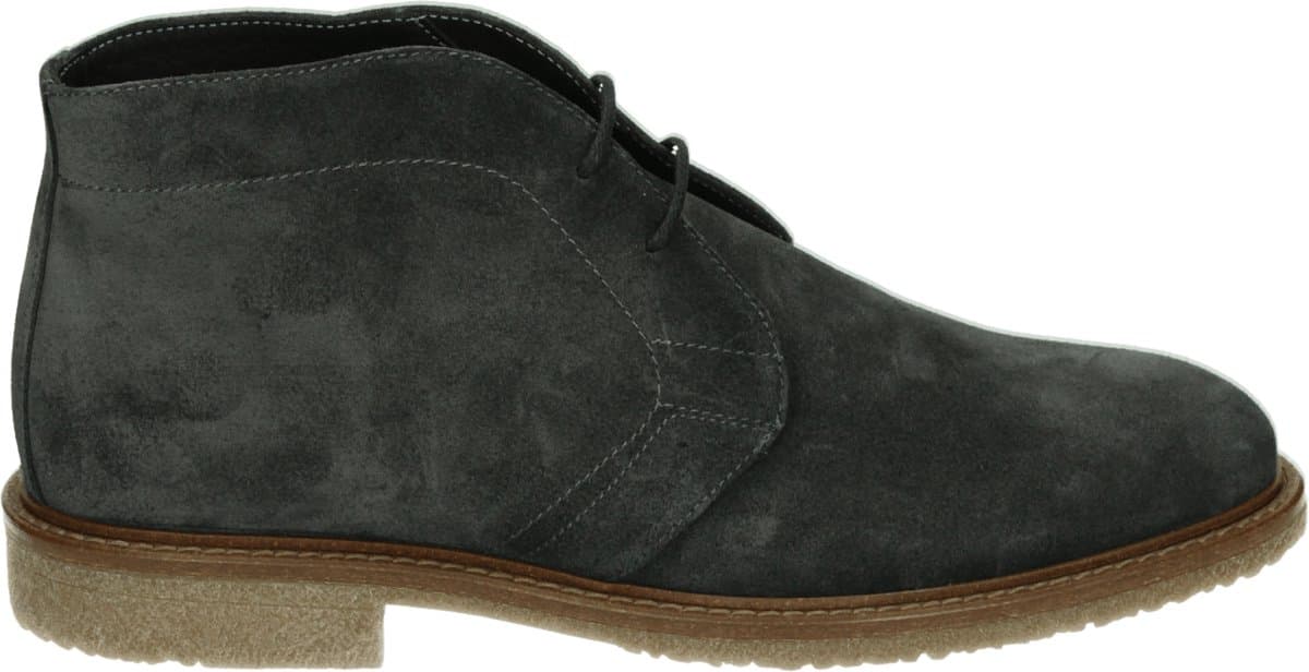Giorgio - HE36404 - Vrije tijd half-hoogHeren veterschoenHeren sneakers - Kleur: Grijs - Maat: 45