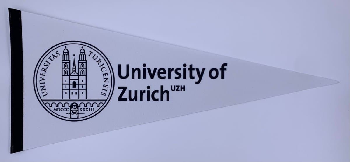 UZH - ETH - University of Zurich - Zurich Uni - Zurich - Universiteit van Zurich - Vaantje - Sportvaantje - Wimpel - Vlag - Pennant - Universiteit - Ivy League amerika - 31 x 72 cm - Cadeau sport - Cadeau uni - Vaantje Zwitserland - Vlag Zwitserland