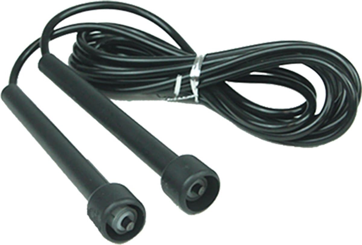 DW4Trading Springtouw - Fitness, Boksen - 2,8 Meter - Zwart