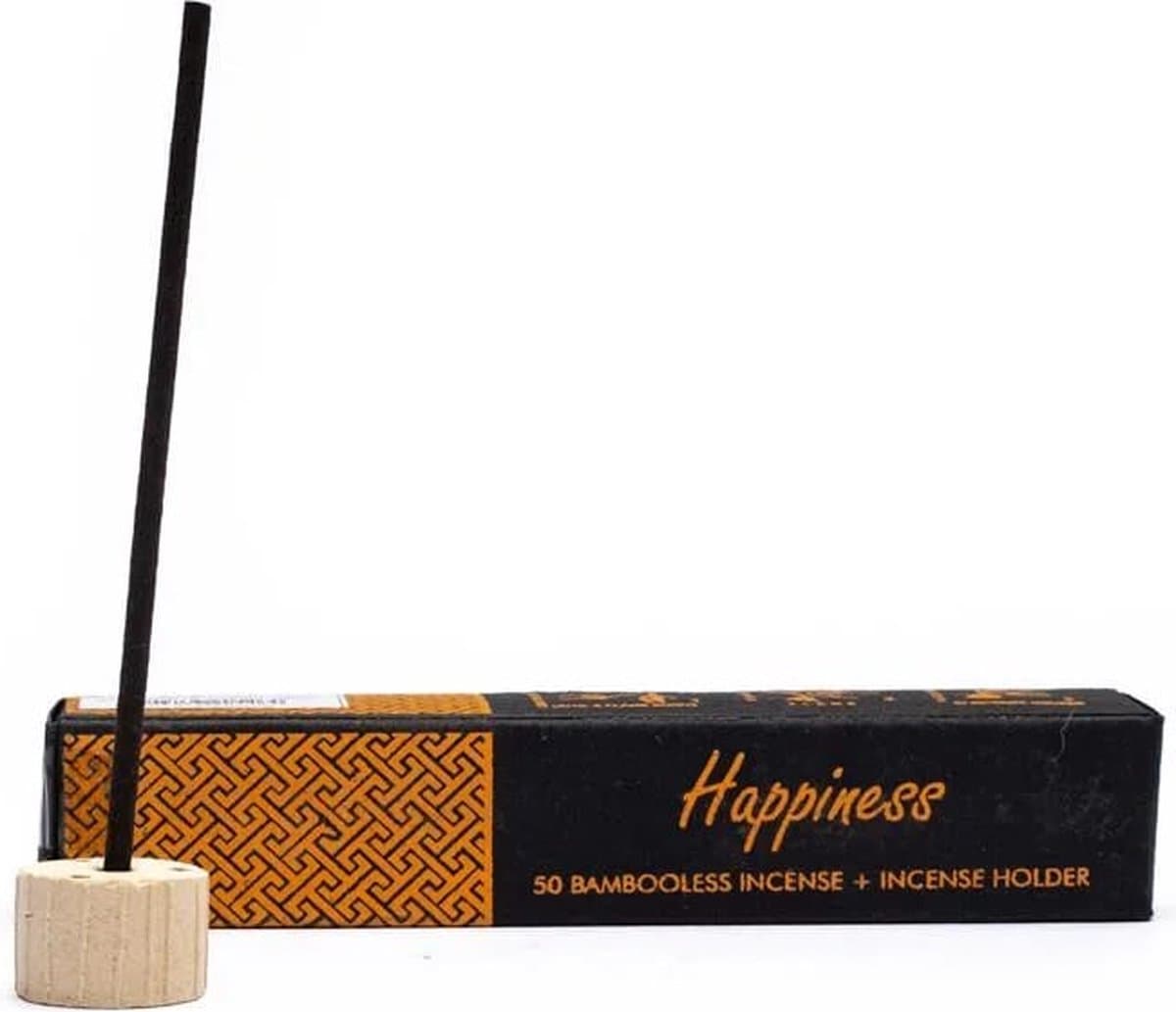 Yogi & Yogini naturals Kruidenwierook zonder bamboe met houder Vreugde 34 g (per stuk)