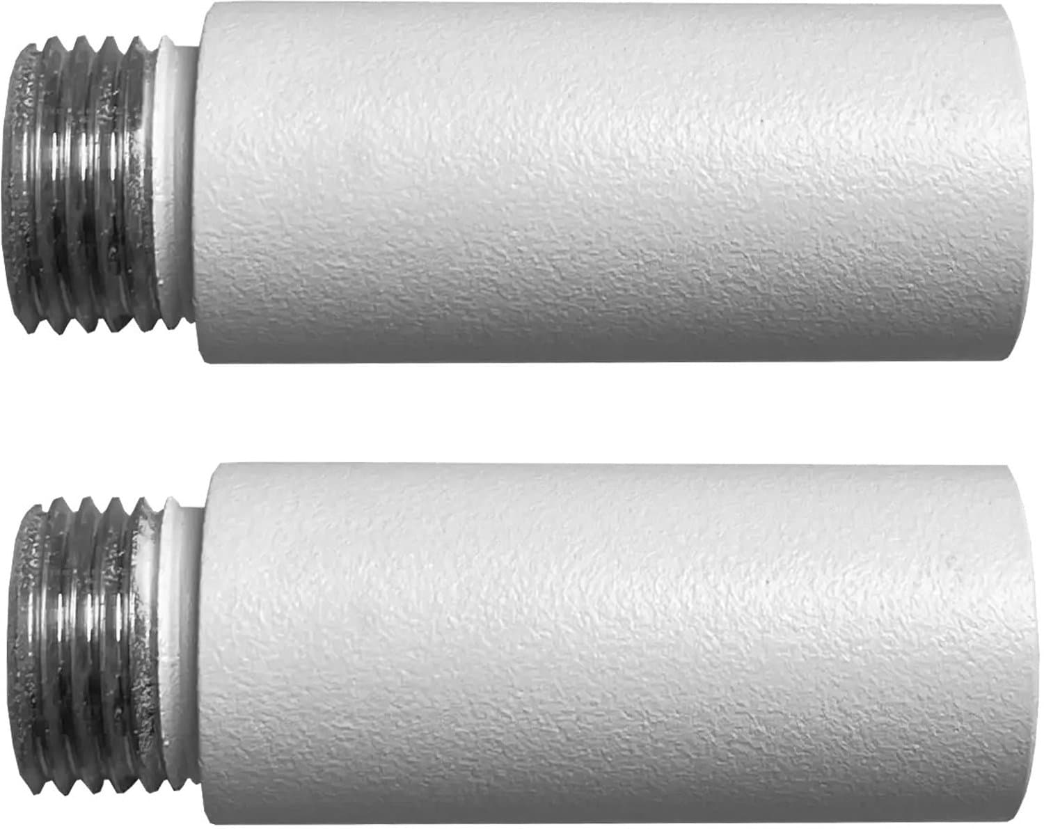 Guri verlengstuk voor wandlamp, wit, diepte 52 mm, set van 2 stuks, vergroot montageafstand tot de muur