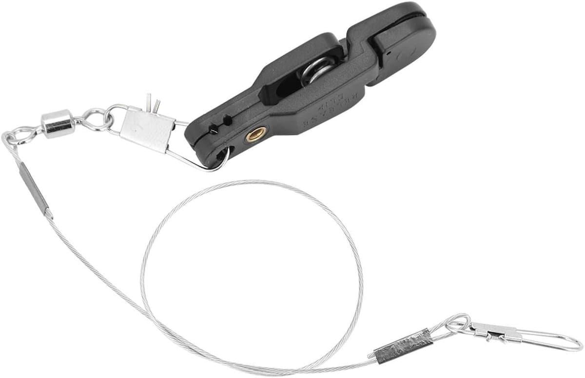 Clip Power Grip Board Mast Release Snap Clip Clamp + Steel Vislijn + B-vormpin