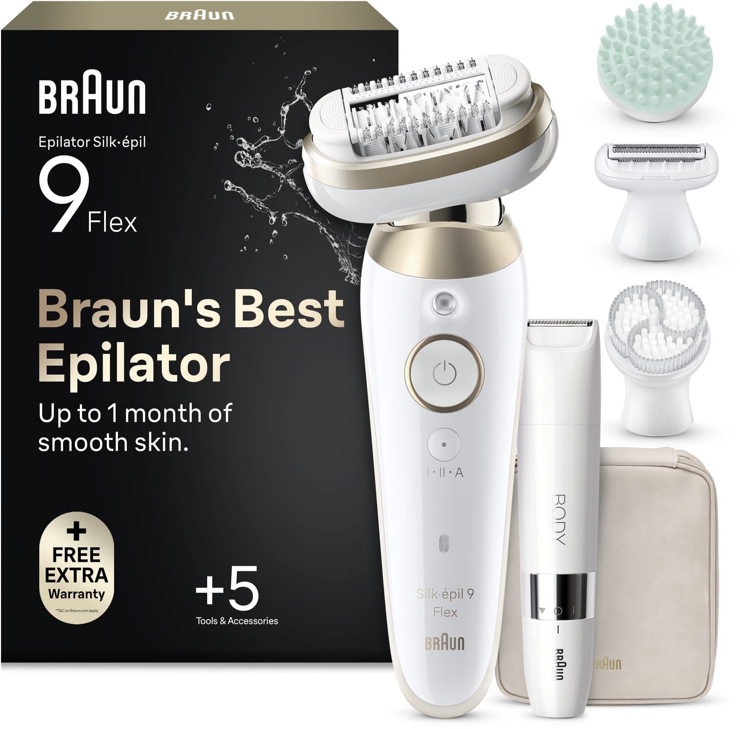 Braun Silk-épil 9 Flex 9-481 3D Goud
