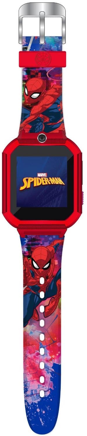 Accutime horloge smartwatch Spiderman met 26 games voor kinderen.