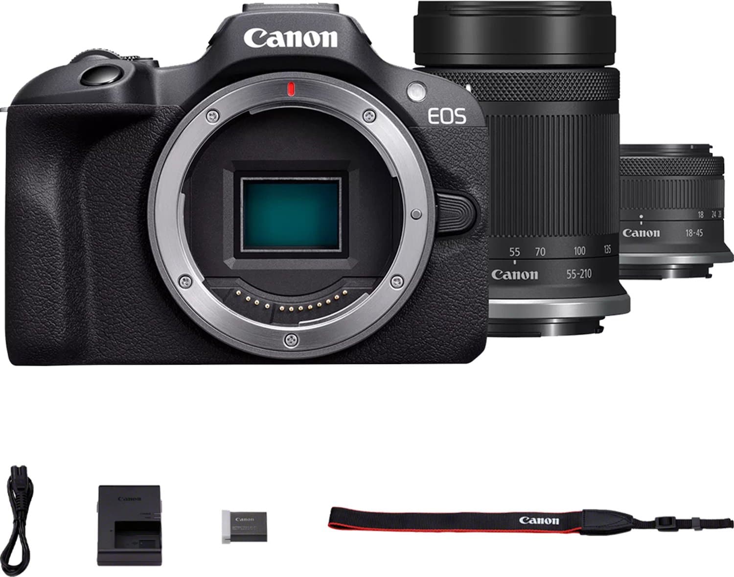 Canon EOS R100 + 18-45/55-210