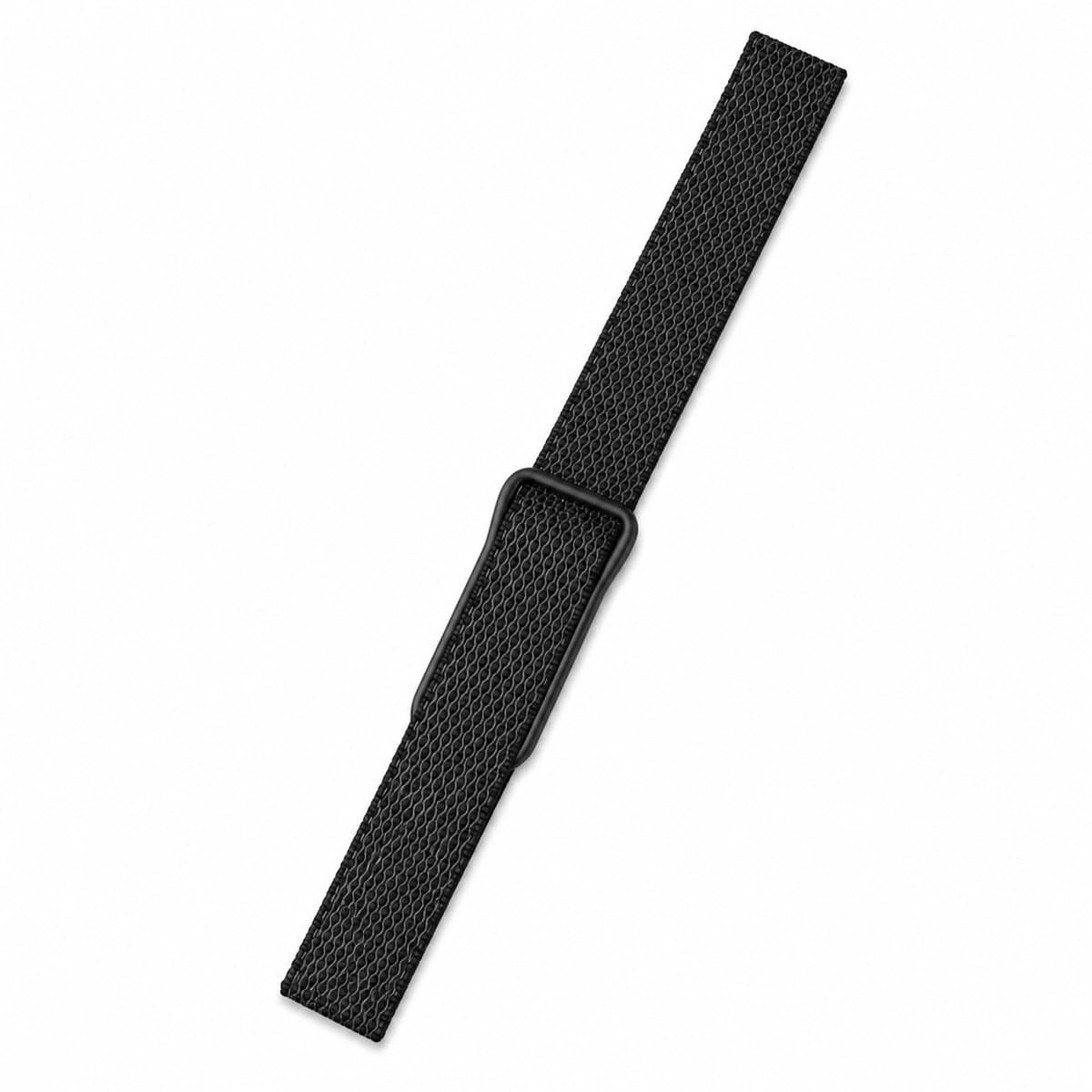 Celaris Bicepband Geschikt voor Fitbit Air – Verstelbare Sportarmband – Ademend Mesh – Zwart