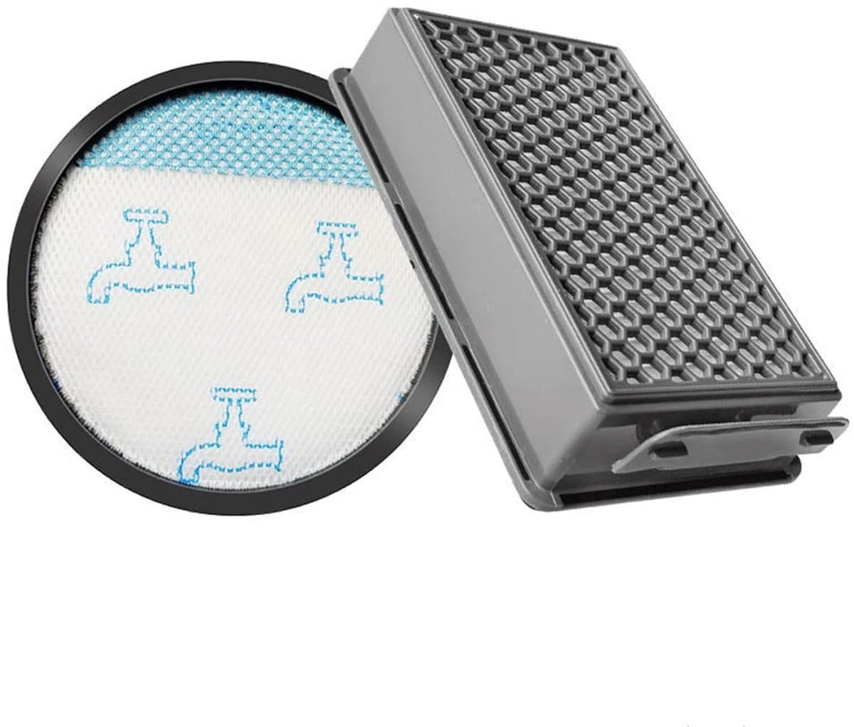 Dailygoods - HEPA-filterset voor Rowenta Compact Power XXL Stofzuiger - Inclusief Voormotorfilter