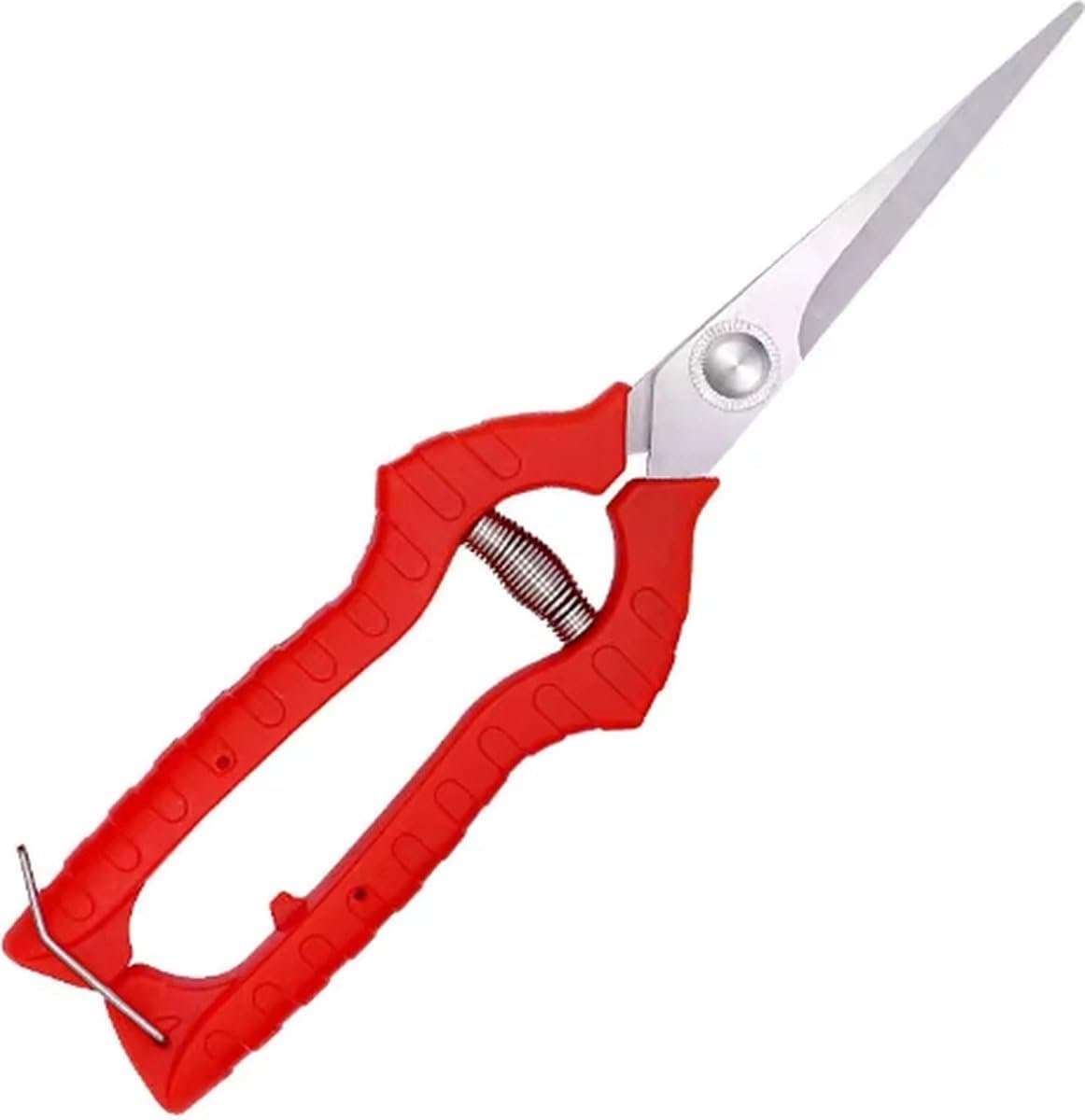 snoeischaar voor snijbloemen en licht snoeiwerk - 21cm - Rood