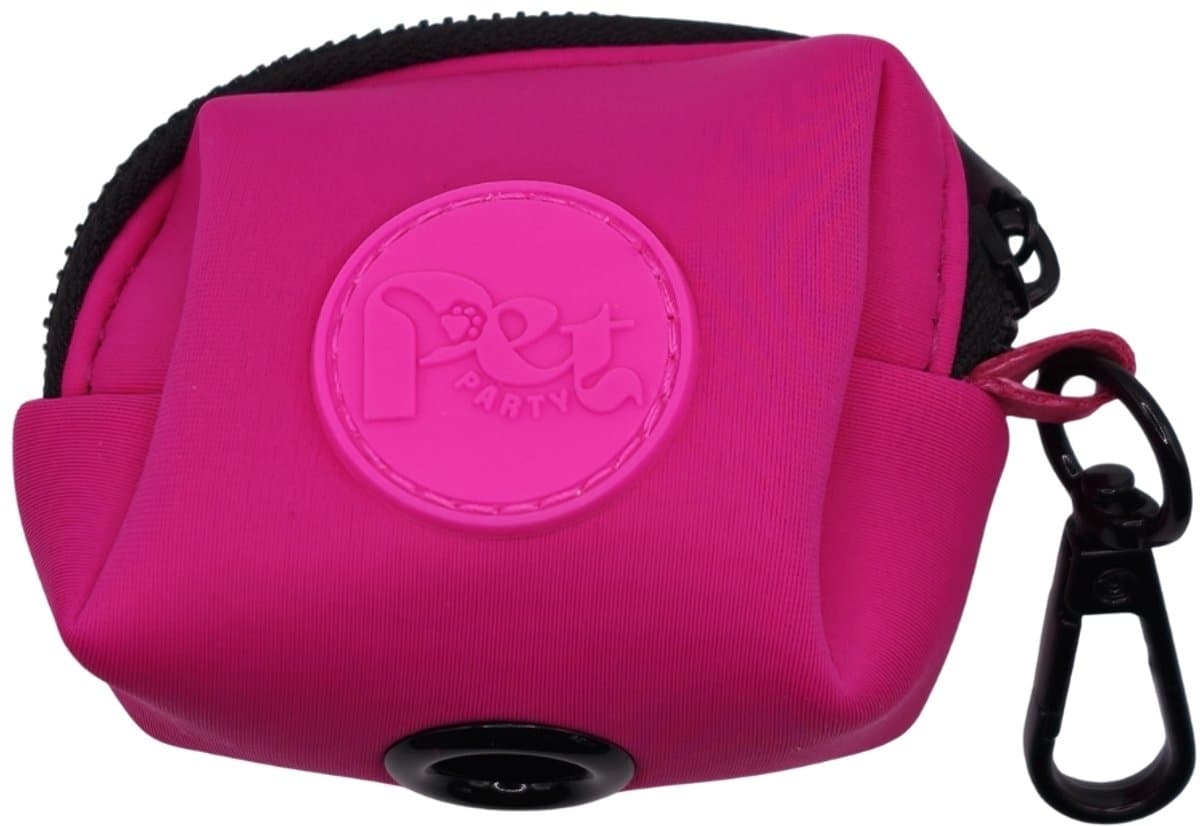 Pet Party Poepzakhouder Roze voor Hondenriem