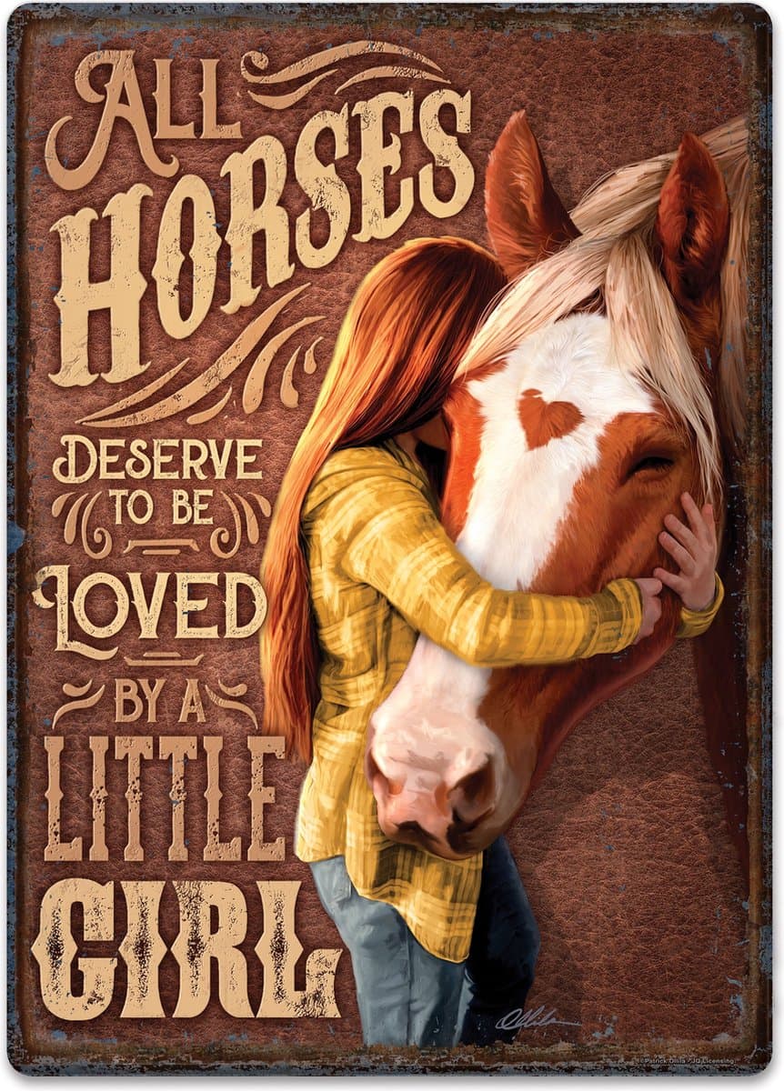 Signs " Horse Little Girl"