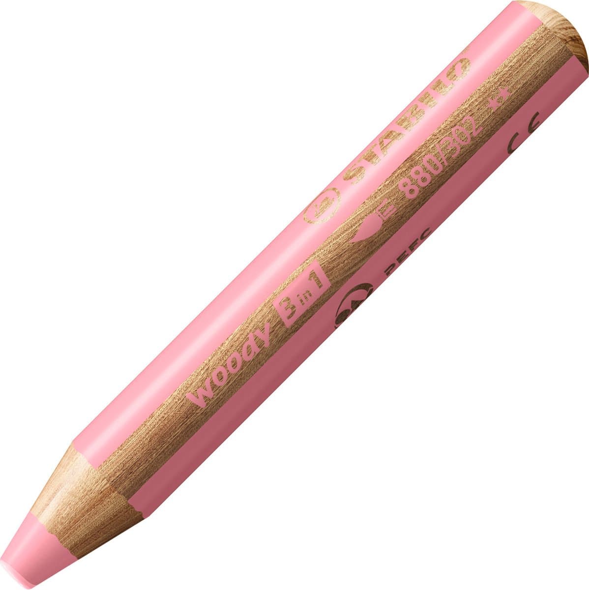 STABILO Woody 3in1 - Pastel Roze