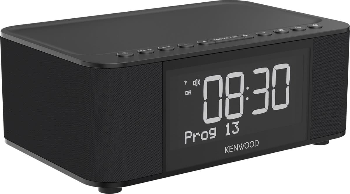 Kenwood CR-ST40DAB-B - Wekkerradio met Bluetooth en DAB+ - Zwart