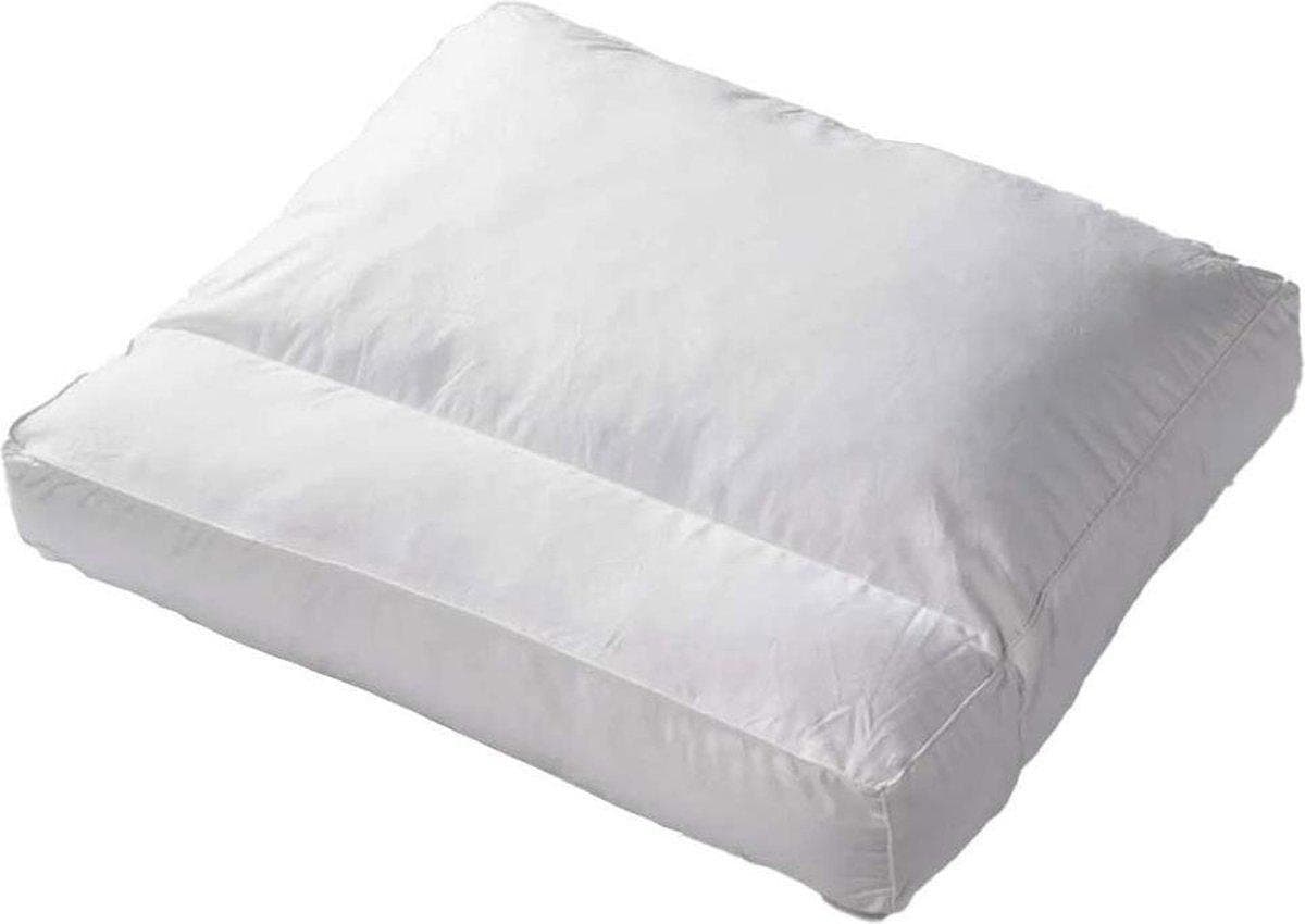2 STUKS: Hoofdkussen met Neksteun - Orthopedisch - Anti Allergisch - 60x50 cm