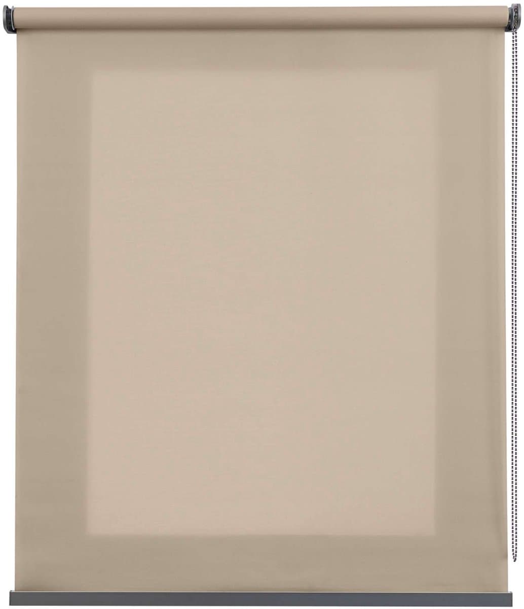 Storesdeco - Premium doorschijnend rolgordijn met aluminium afwerkingen, Beige 180x250 cm