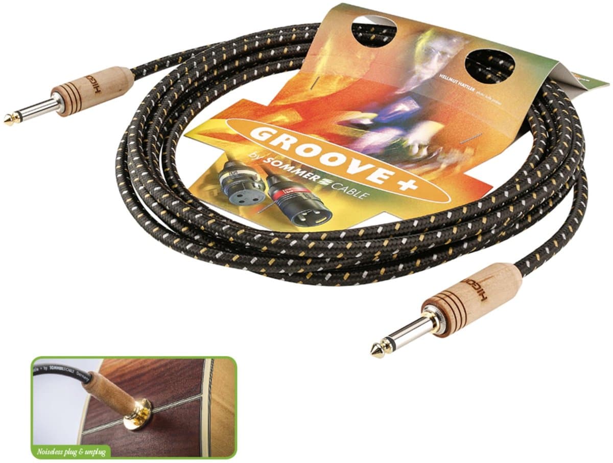Sommer Cable CQU8-0300-WS instrumentkabel 3 m - Instrumentenkabel