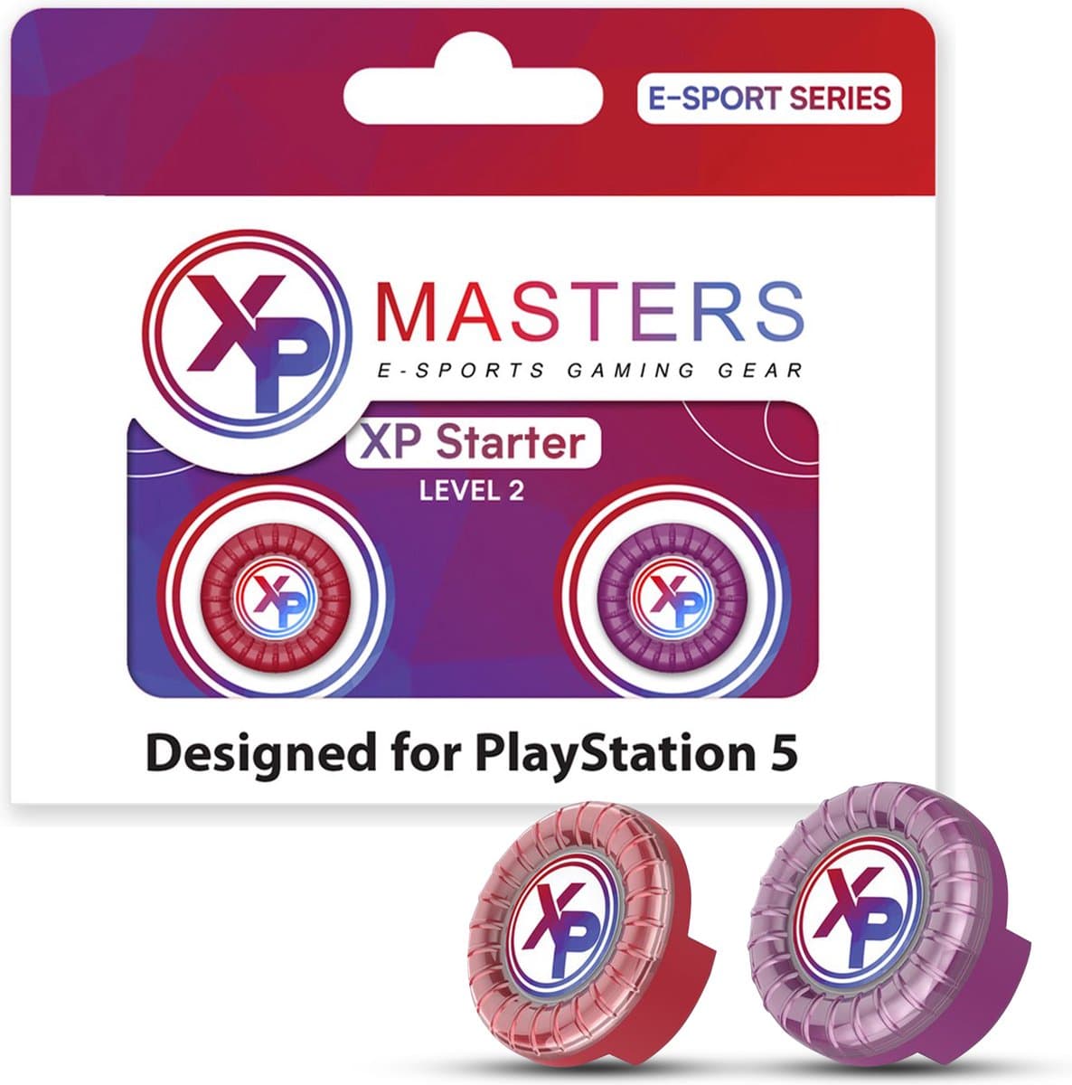XP Masters - XP Starter - Level 2 Performance Thumbsticks - Geschikt voor Playstation 4 (PS4) en Playstation 5 (PS5)