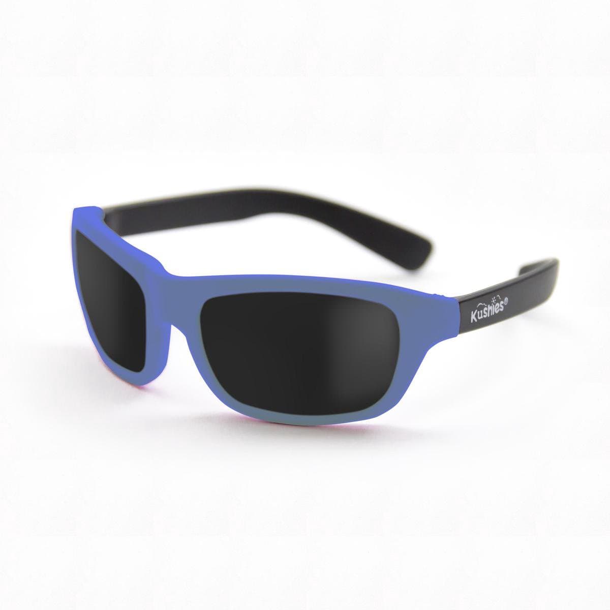 Kushies - Zonnebril - Beachtime - Baby - 6-18 maanden - Jongens - UV380 bestendig - Blauw
