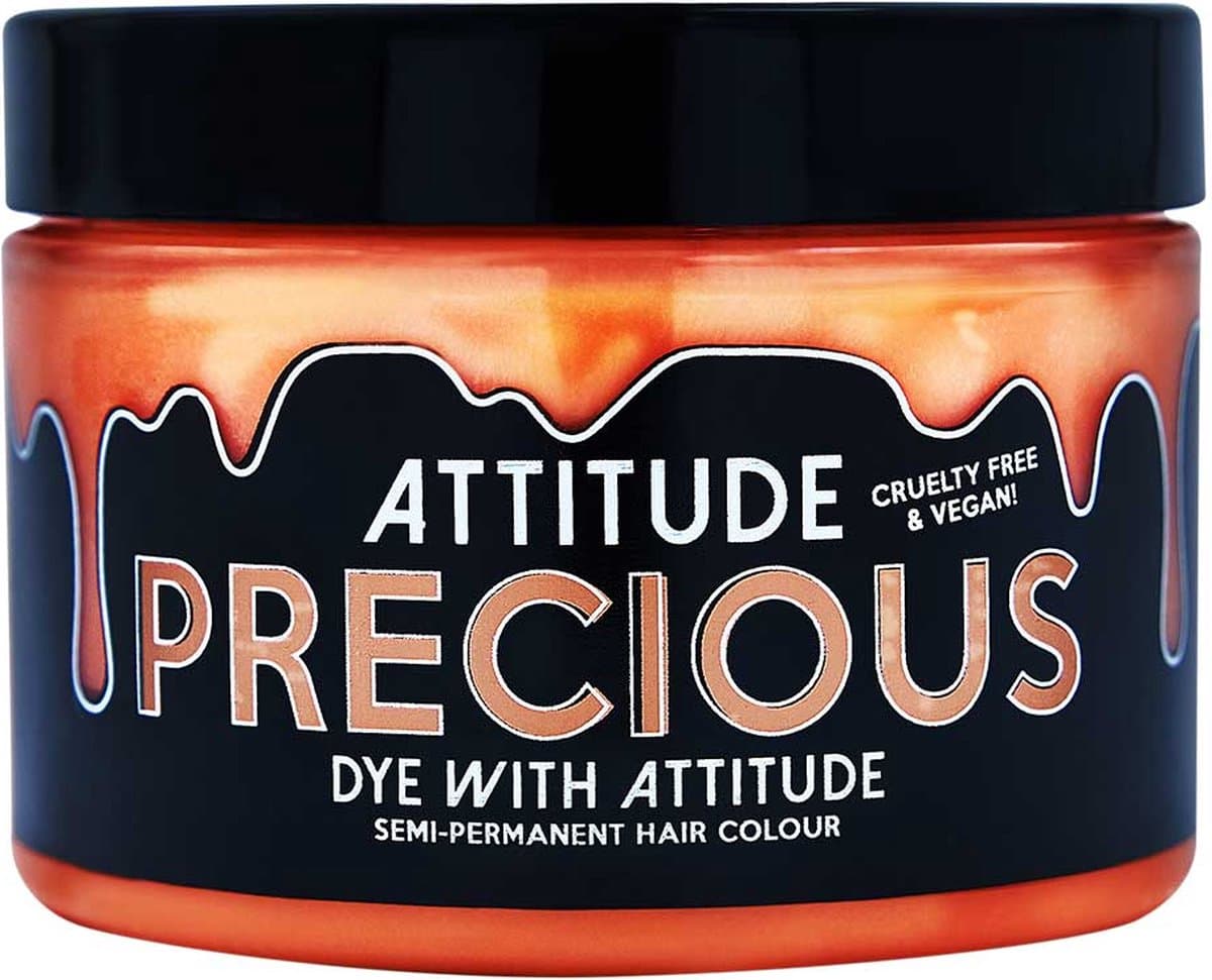 Attitude Hair Dye - Precious pastel Semi permanente haarverf - Perzik/Oranje