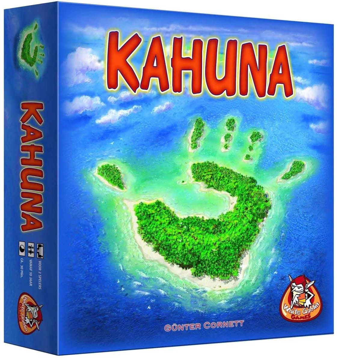 White Goblin Games - Kahuna - 2 persoonsspel - 2 spelers - Tactisch spel - 30 minuten - Vanaf 10 jaar