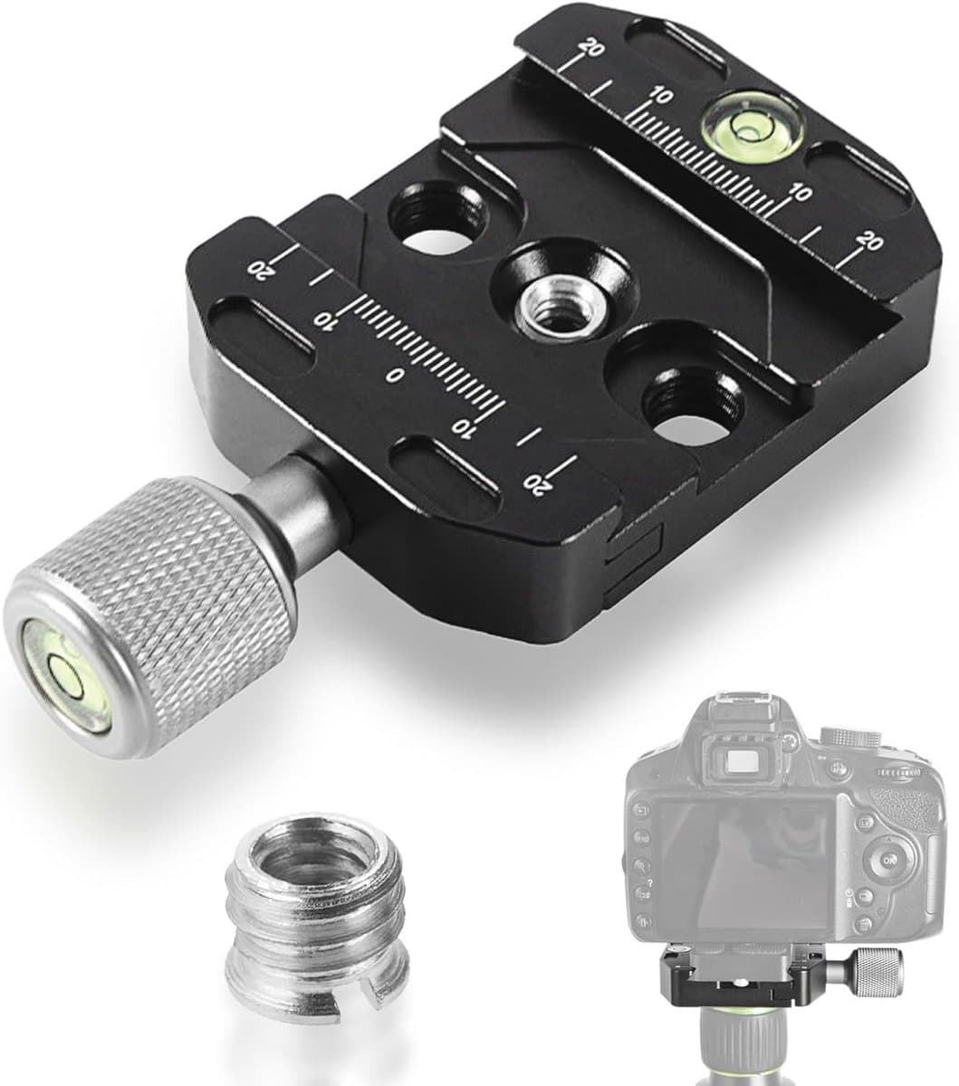 Metalen Quick Release Plaatklem voor Camera - Arca-Swiss Compatibel, 38mm Breedte