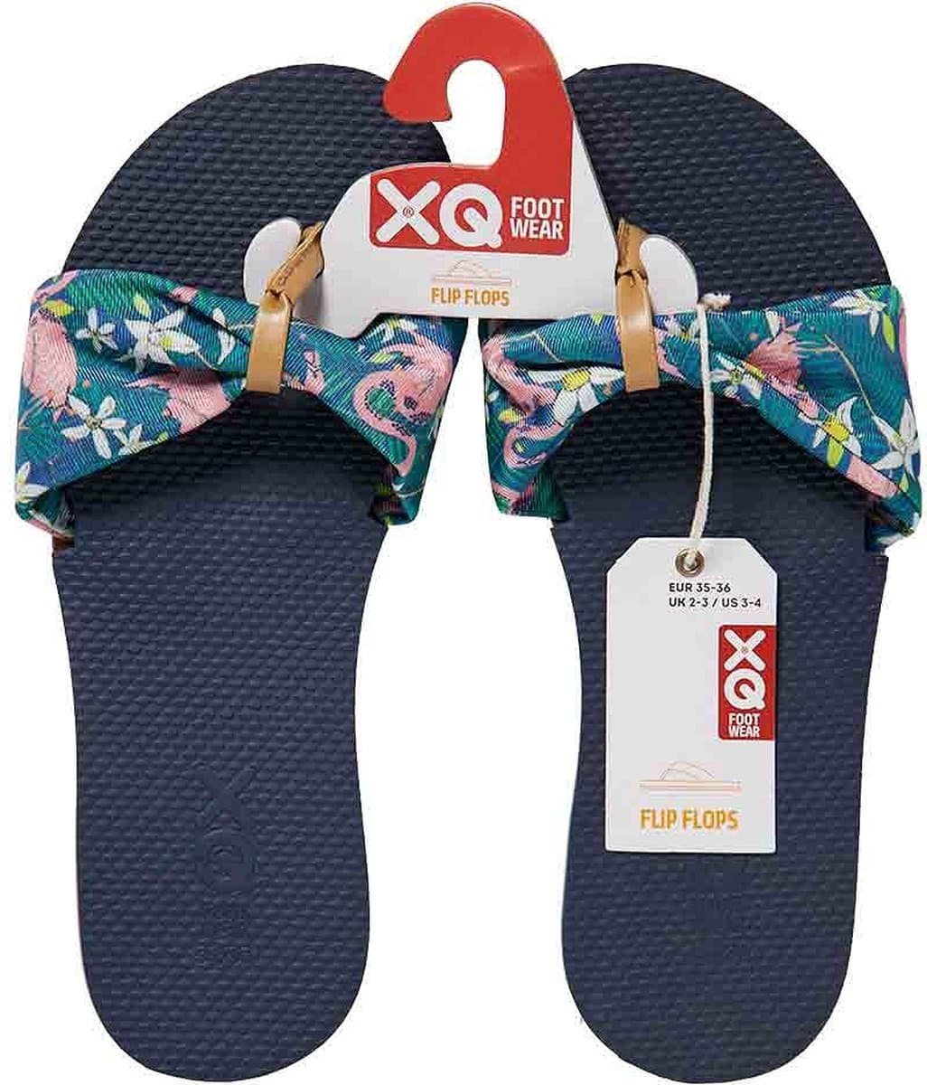 Meisjes Slippers - Teenslippers - Tropical Mintgroen - Maat 31/32 - Zomer