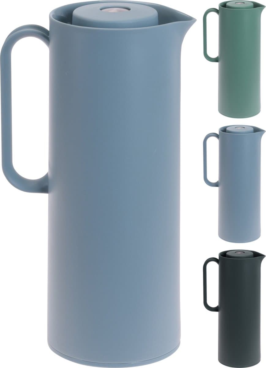 Thermos 1L - Mix Kleuren - Houdt Dranken Warm/Koud tot 6u