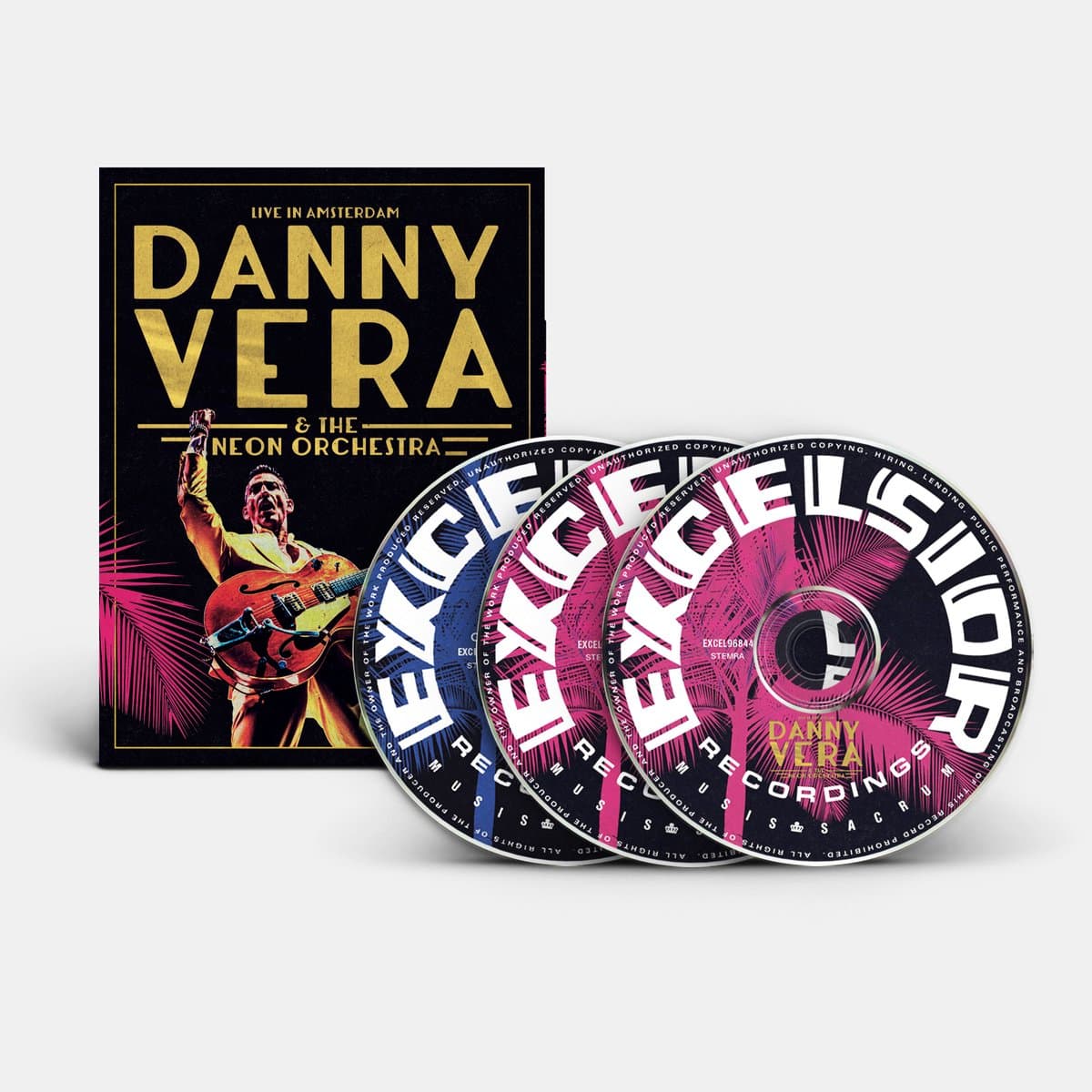 Danny Vera - Live in Amsterdam (ft. The Neon Orchestra) (CD)