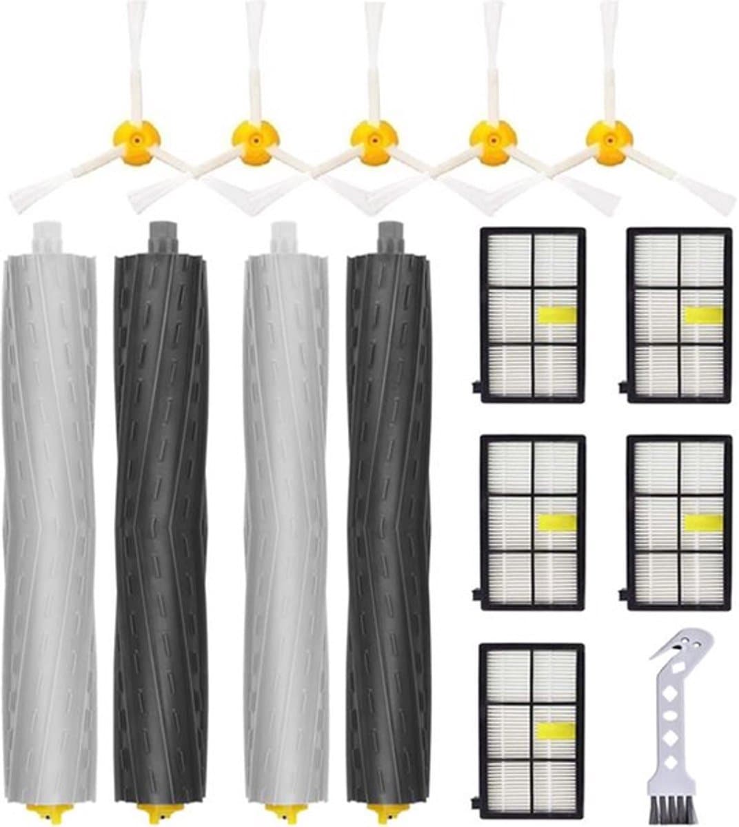 14 Delige Accessoireset geschikt voor Roomba 800 Series 850 860 861 866 870 880 890 900 Series 960 980 981 985 Filter
