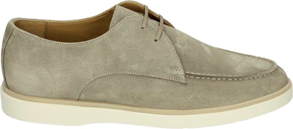 Giorgio - HE56405 - Vrije tijdsschoenenHeren veterschoenHeren sneakersCasual - Kleur: Taupe - Maat: 46