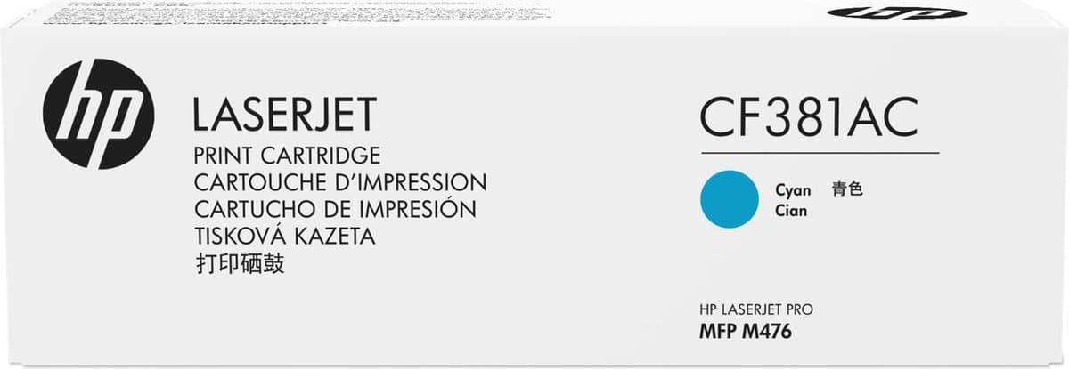 HP 312A - Tonercartridge / Cyaan