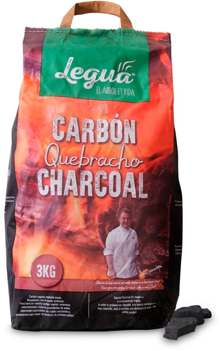 Legua Houtskool Quebracho 3kg - Premium Quality