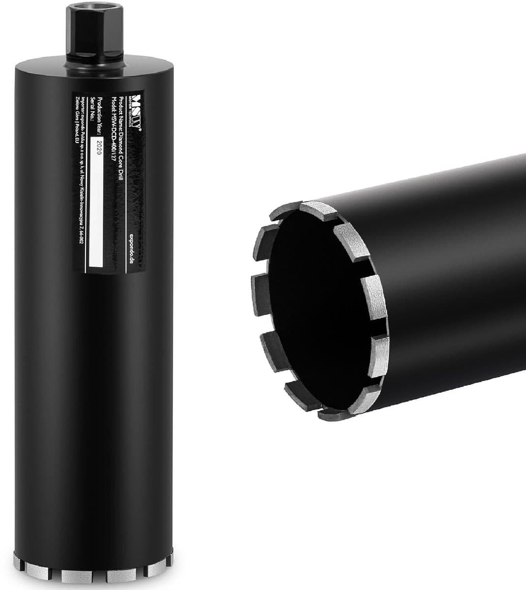 Diamantboor - Kroonboor Ø 127 mm - 400 mm - MSW