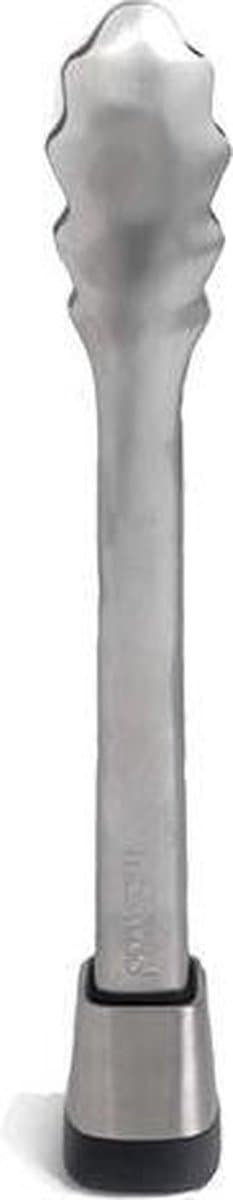 Mastrad Keukentang - Rvs - In houder - 28 cm - Zwart